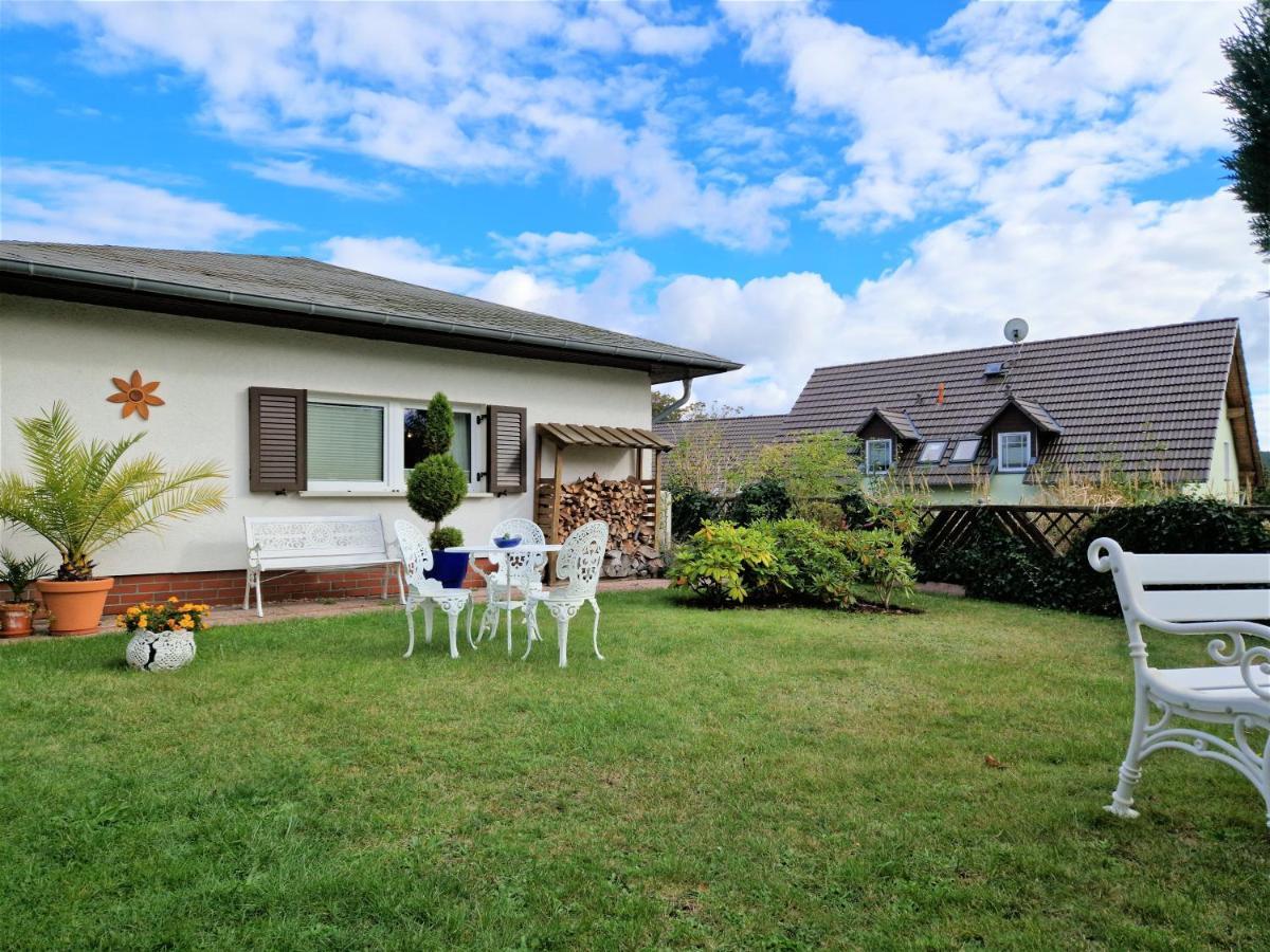 Ferienwohnung Ahlbeck, Ferienobjekt Apfel-Blume-Veilchen Ostseebad Heringsdorf Exterior foto