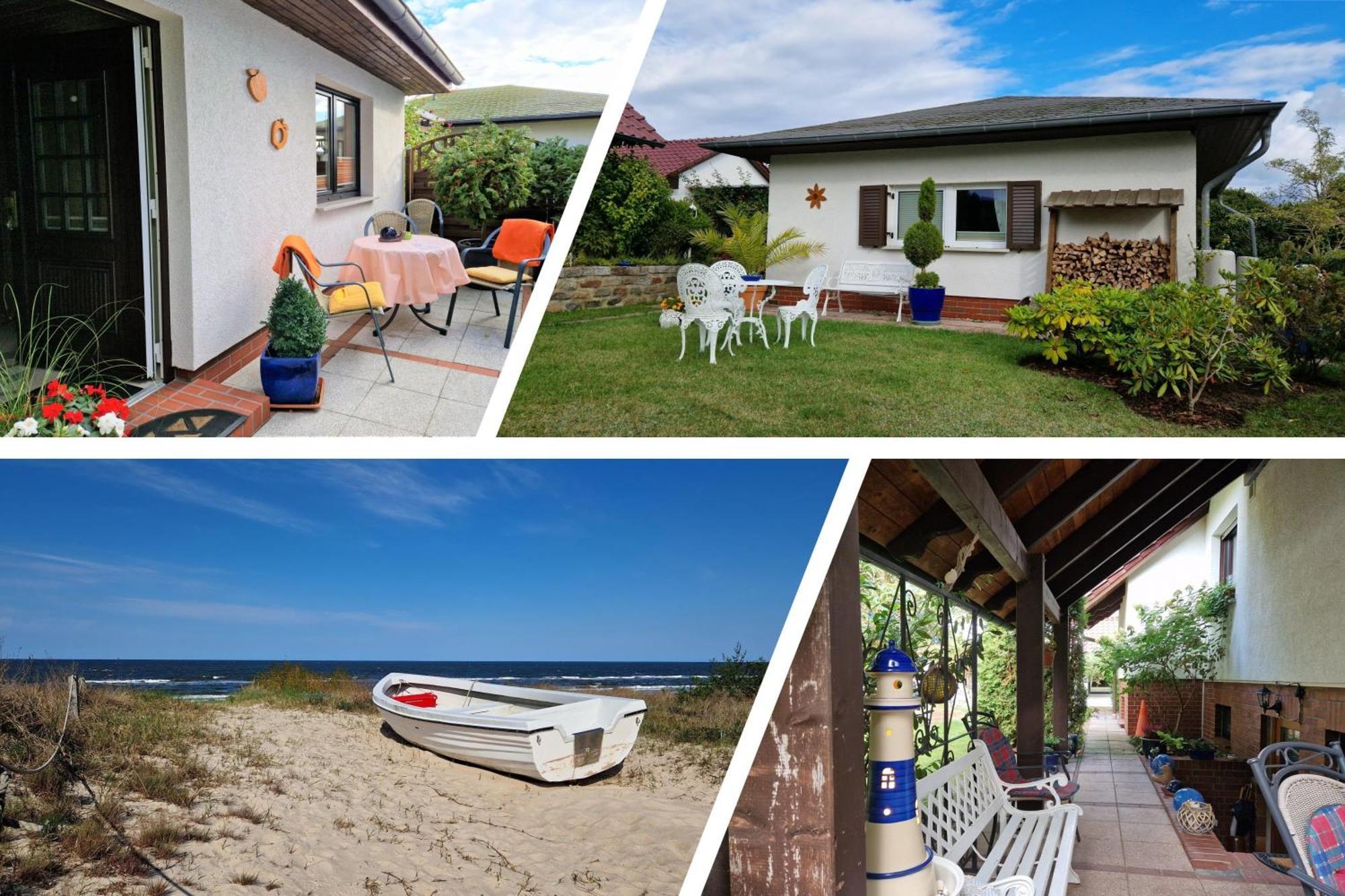 Ferienwohnung Ahlbeck, Ferienobjekt Apfel-Blume-Veilchen Ostseebad Heringsdorf Exterior foto