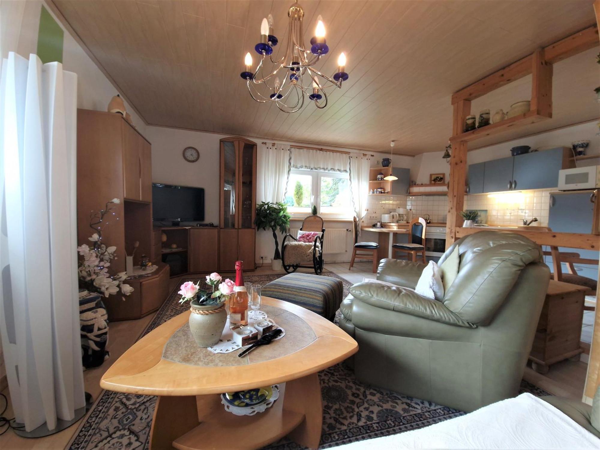 Ferienwohnung Ahlbeck, Ferienobjekt Apfel-Blume-Veilchen Ostseebad Heringsdorf Zimmer foto