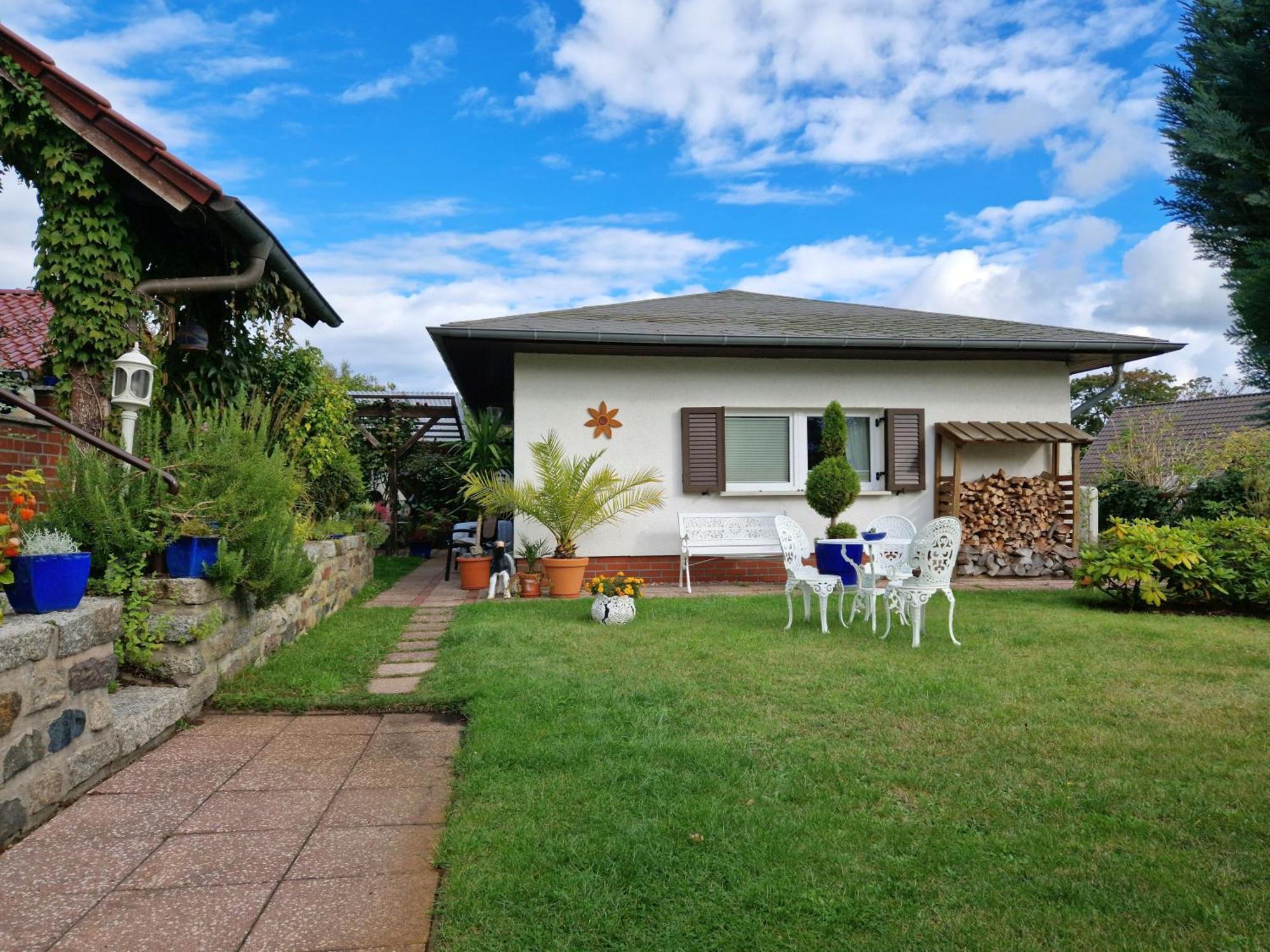 Ferienwohnung Ahlbeck, Ferienobjekt Apfel-Blume-Veilchen Ostseebad Heringsdorf Exterior foto